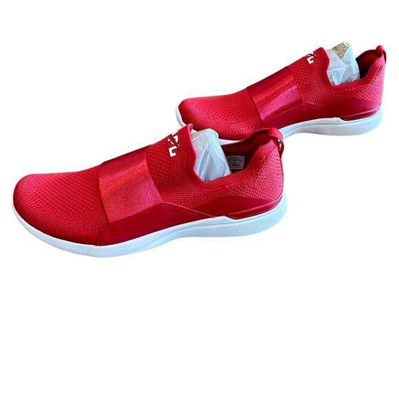 APL Men’s TechLoom Bliss Shoes Red White Size 11 Brand New - Picture 1 of 8